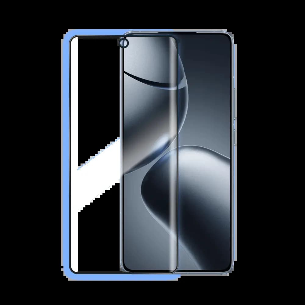 Verre trempé intégral 5D 9H – protection écran compatible Xiaomi 14T Pro – PROTECT Noir