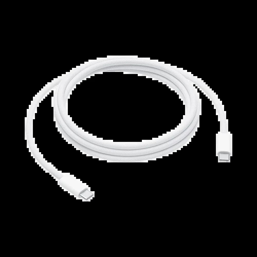 Câble Data USB-C vers USB-C Apple MU2G3ZM/A 240W 2m Blanc