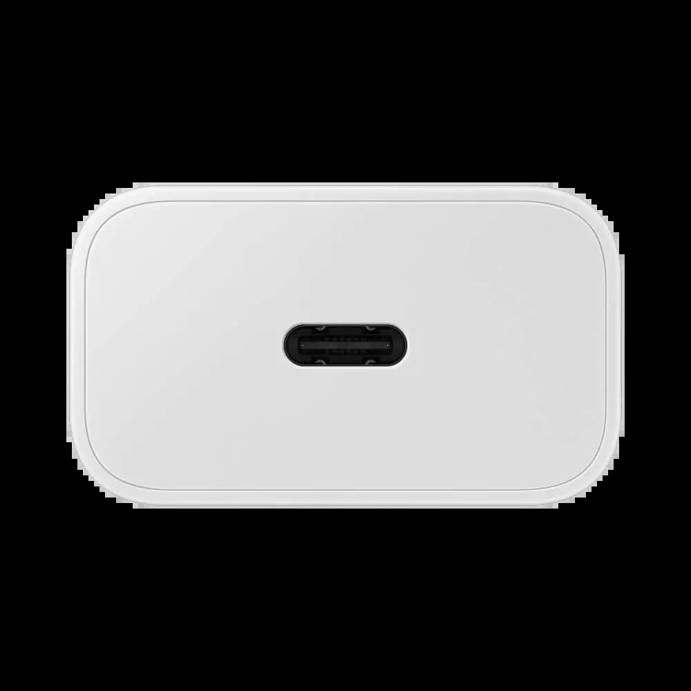 Chargeur secteur USB-C Samsung 25W avec câble USB-C - Blanc