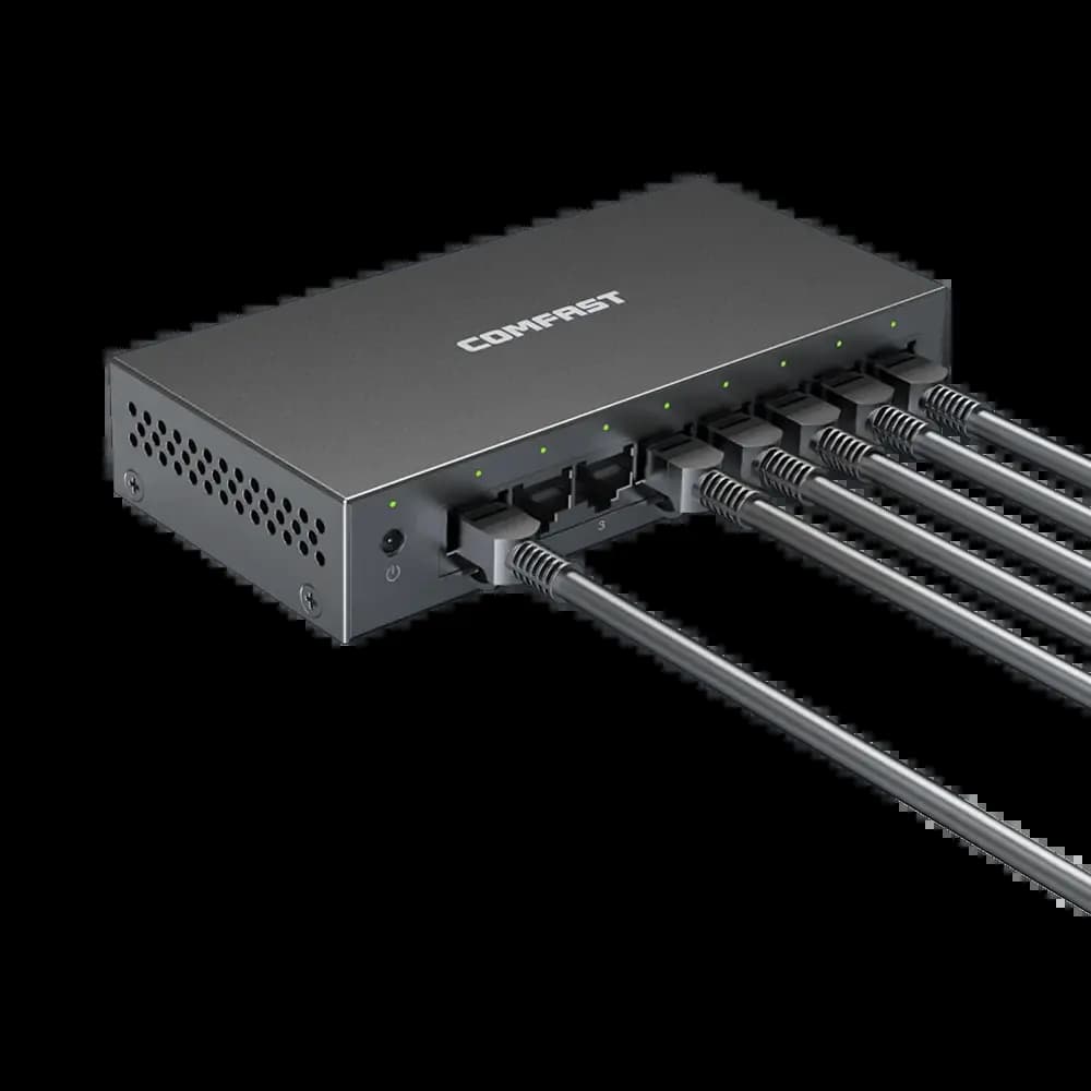 Switch Réseau Comfast 8 Ports (1000 Mbps)