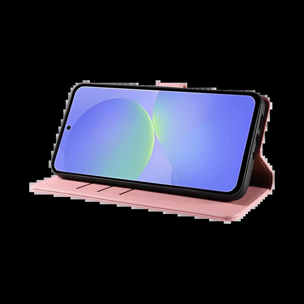 Housse folio anti-RFID Samsung Galaxy A37 5G – PROTECT IP011 Rose