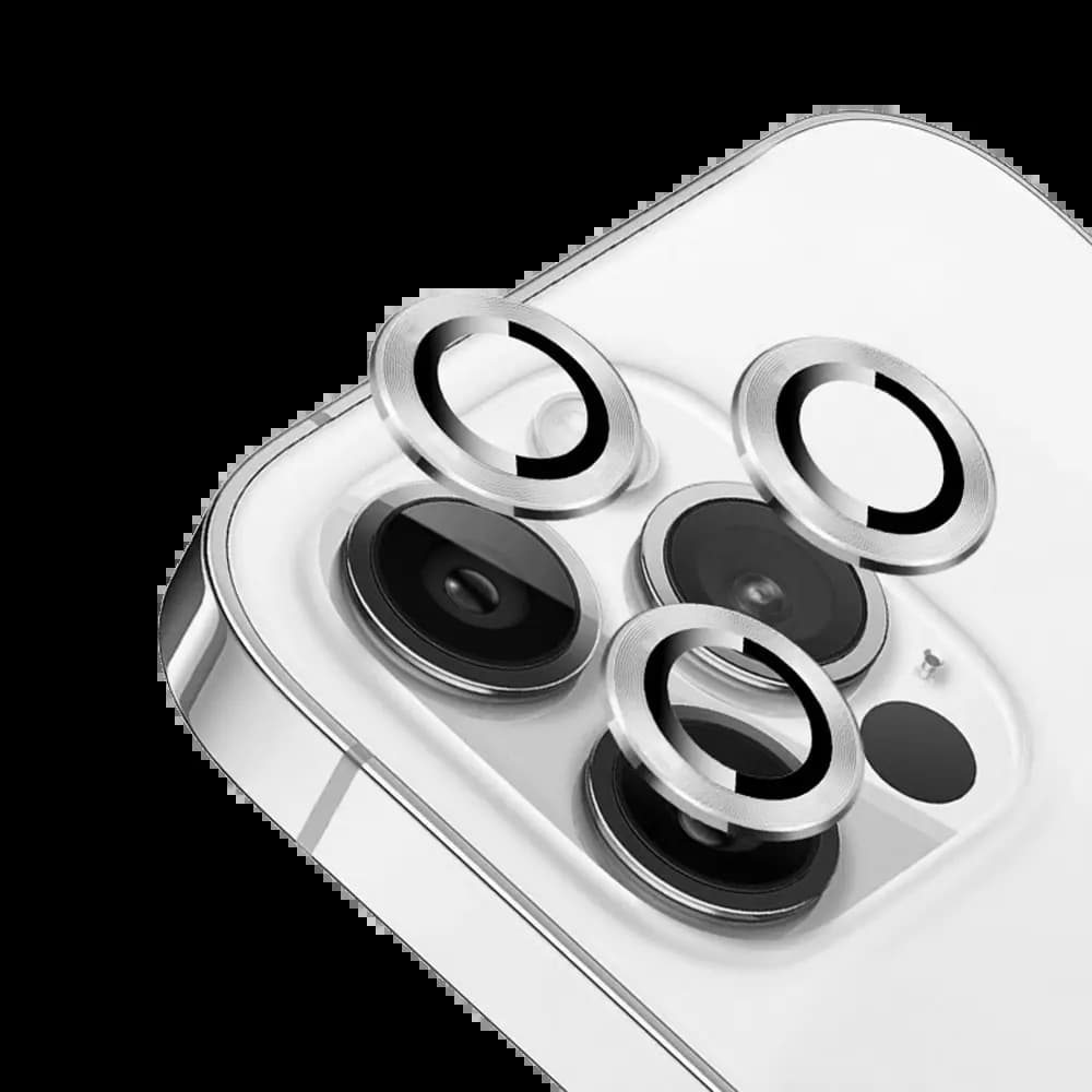 Protection lentille caméra iPhone 12 Pro Max - Argent