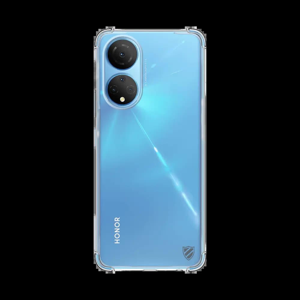 Coque Silicone Renforcée PROTECT pour Honor X7 Transparent