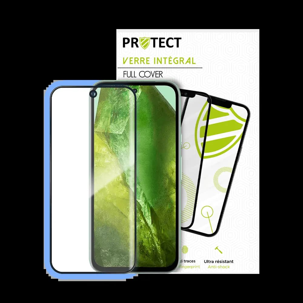 Verre Trempé Intégral PROTECT pour Google Pixel 8a Noir