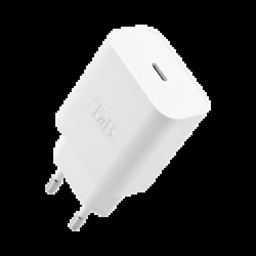 Chargeur Secteur USB-C T'nb CHPD20W2 20W Blanc