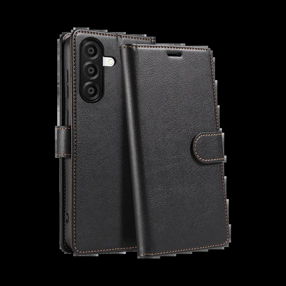 Housse folio anti-RFID Samsung Galaxy A57 5G – PROTECT IP011 Noir