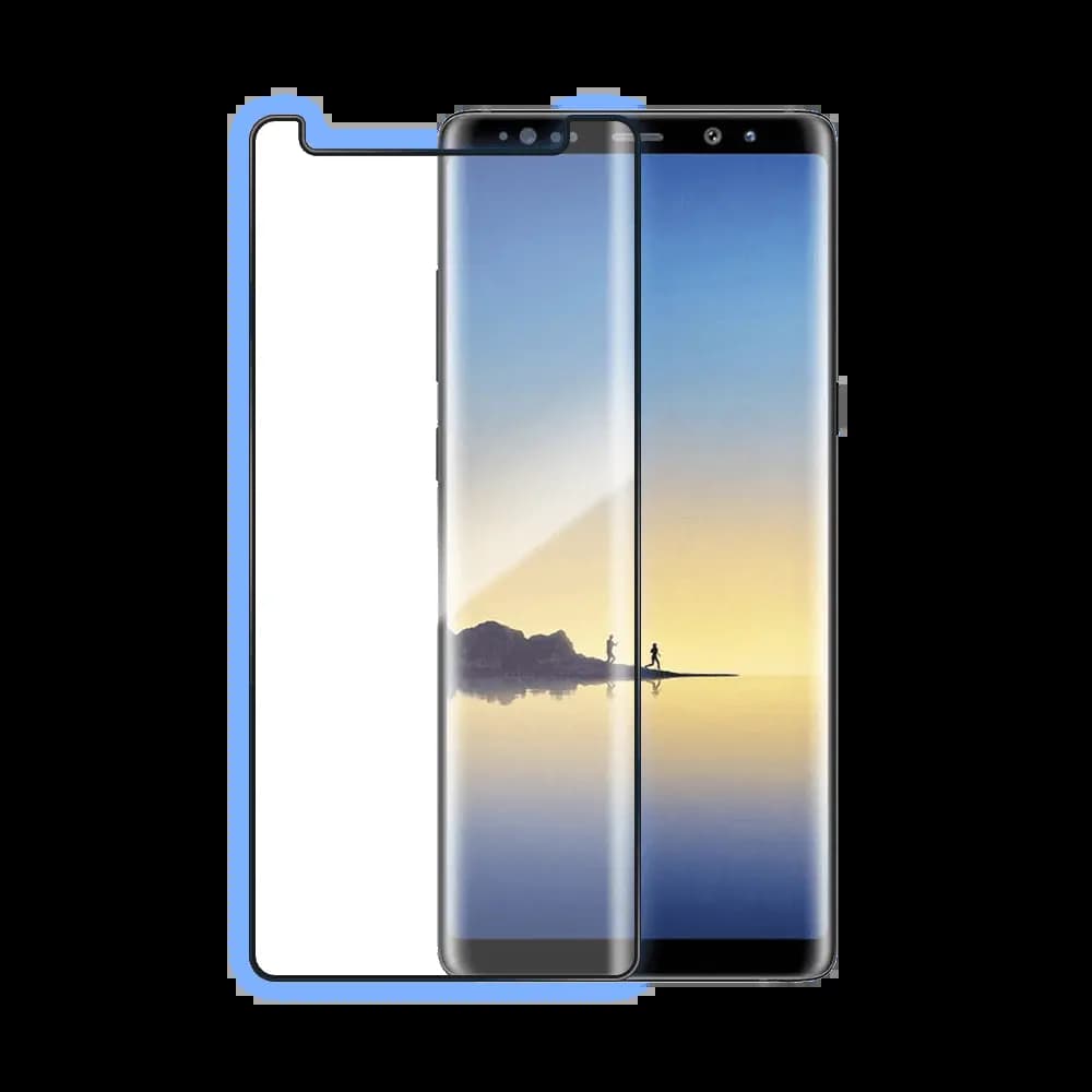 Verre trempé intégral 5D 9H – protection écran Samsung Galaxy Note 8 – PROTECT Noir