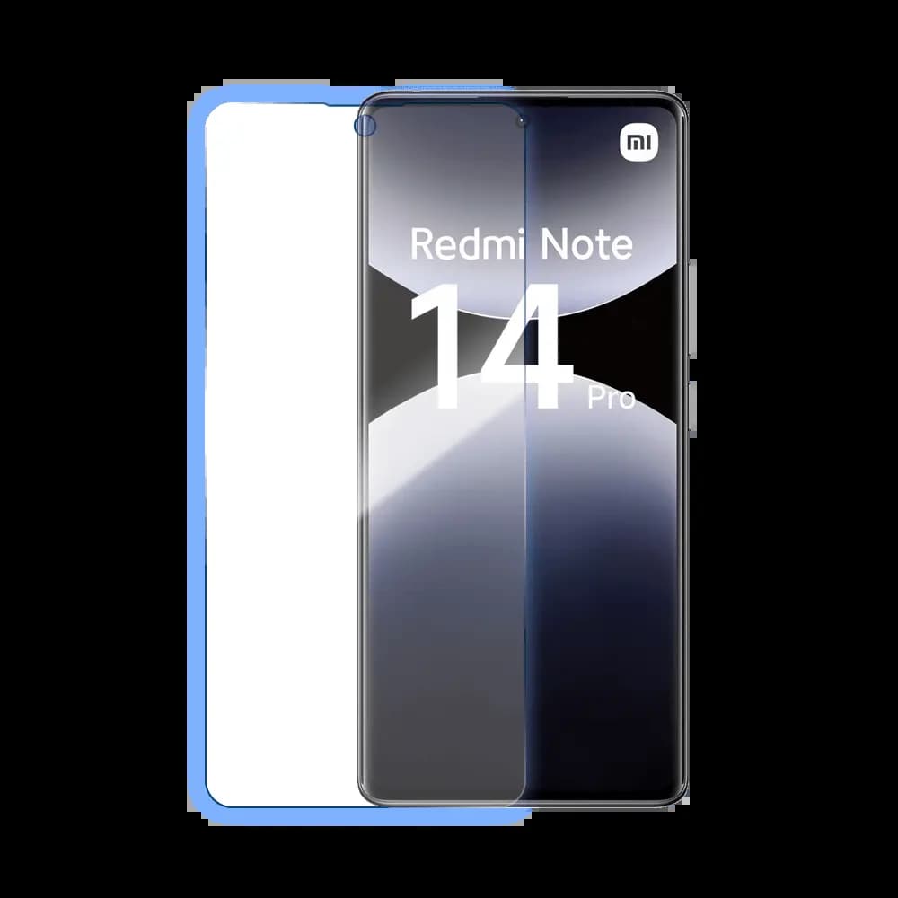 Verre trempé 9H – protection écran Xiaomi Redmi Note 14 Pro 4G – PROTECT Transparent