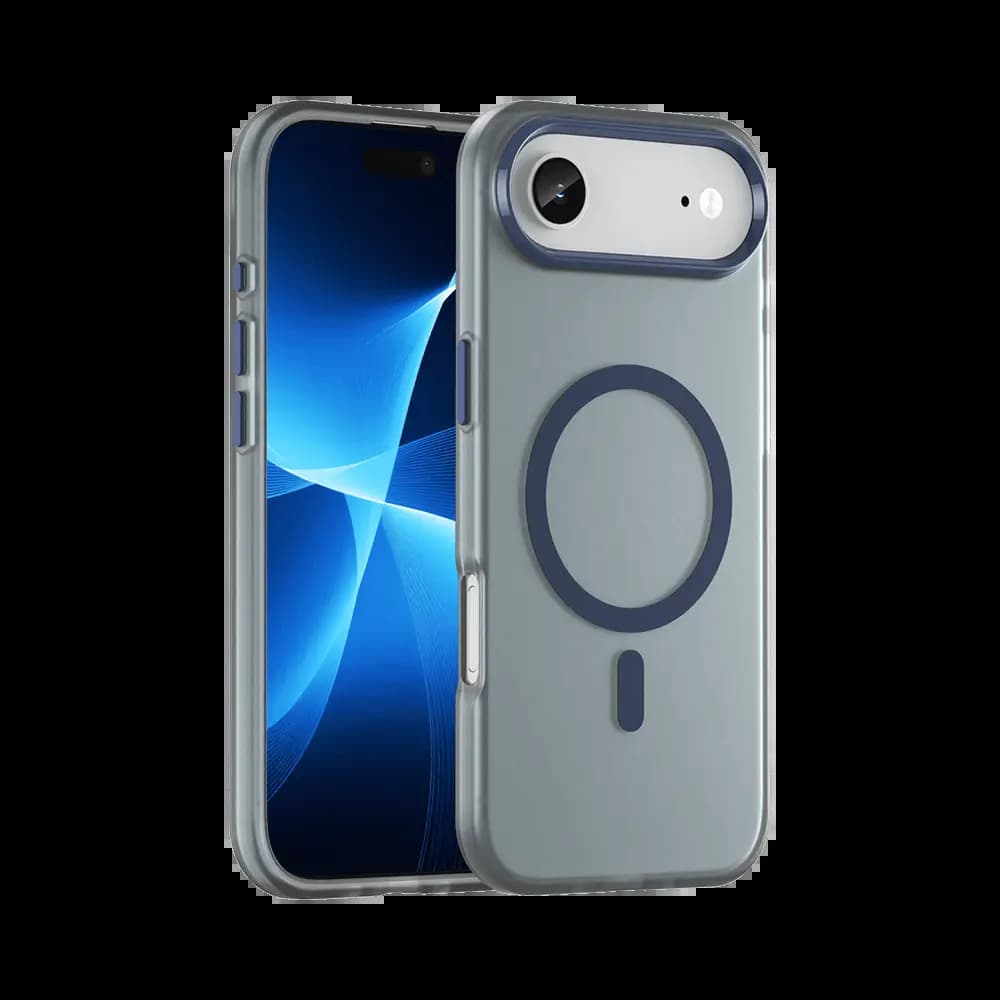 Coque MagSafe bi-matière – iPhone Air – PROTECT MF-006 Bleu Marine