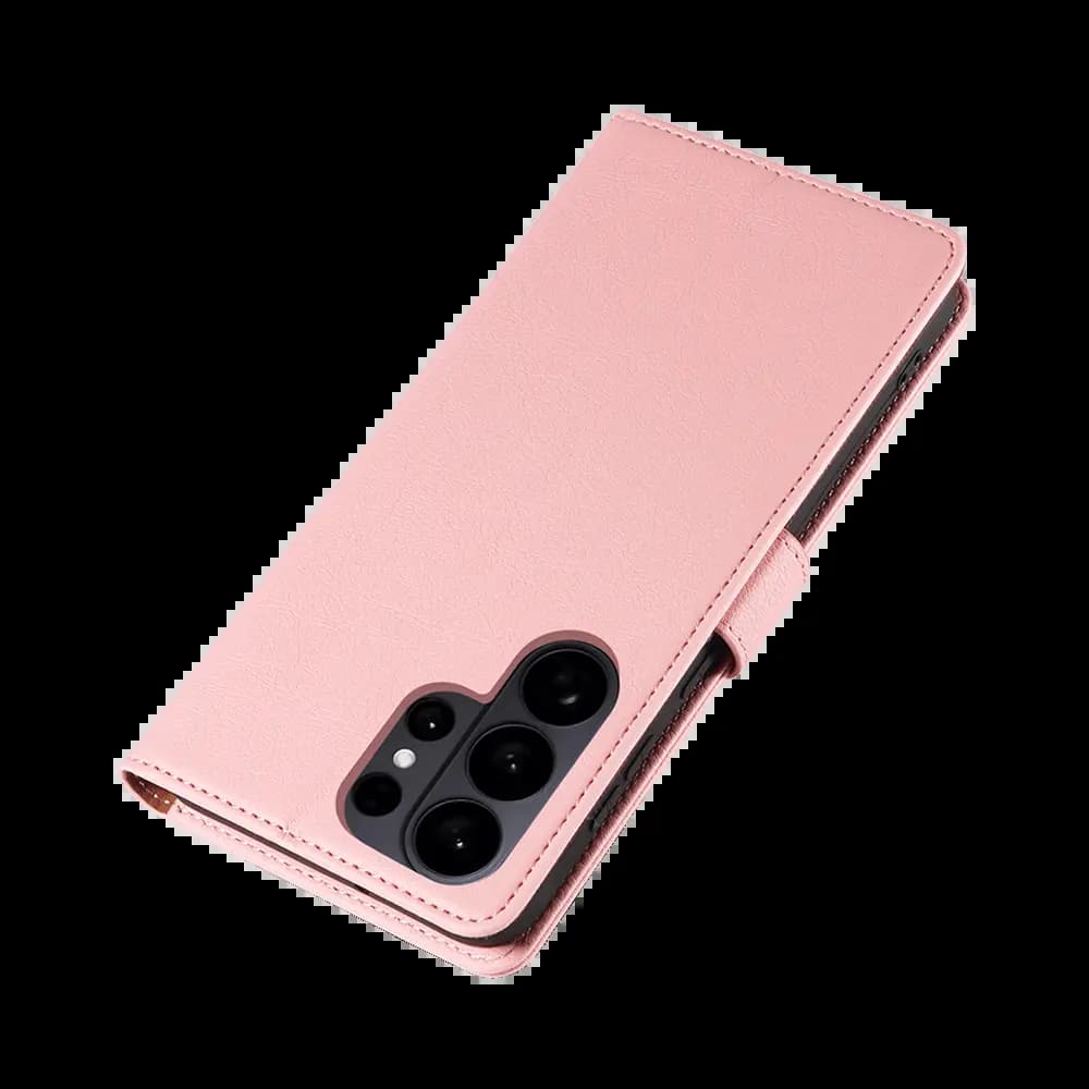 Housse folio anti-RFID Samsung Galaxy S26 Ultra – PROTECT IP011 Rose