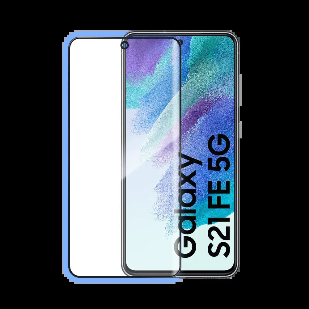 Verre Trempé Intégral PROTECT pour Samsung Galaxy S21 FE Noir
