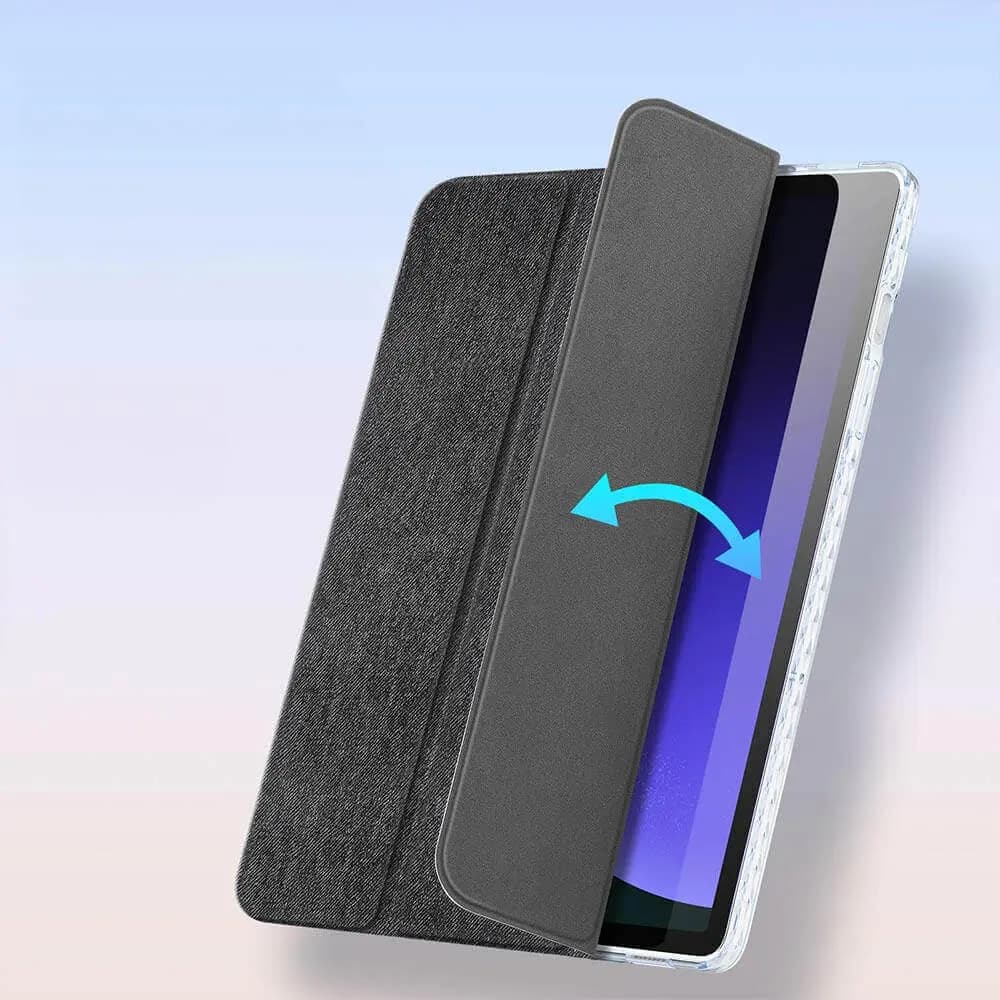 Housse de Protection Dux Ducis pour Samsung Galaxy Tab S9 & Galaxy Tab S9 FE Noir