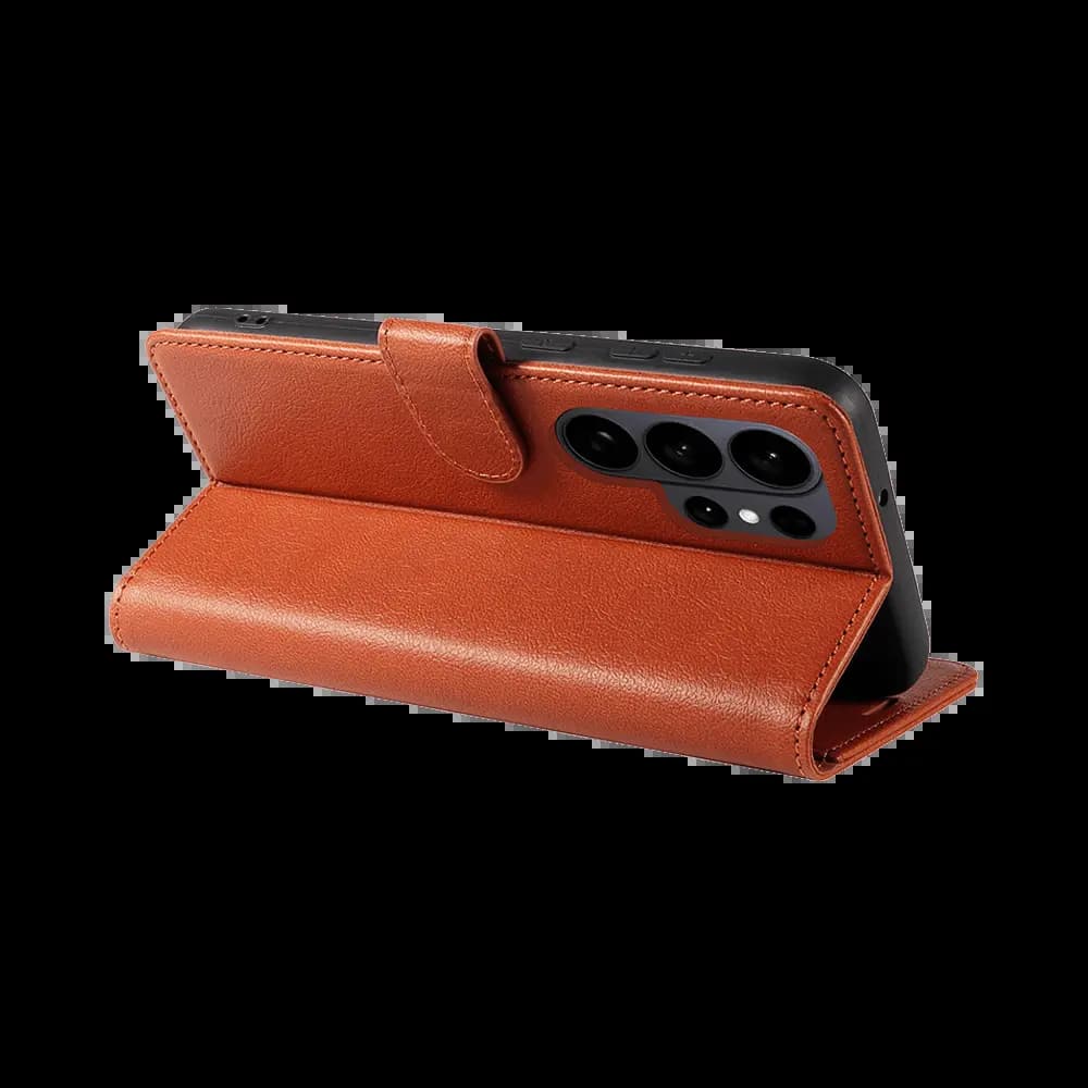 Housse folio anti-RFID Samsung Galaxy S26+ – PROTECT IP011 Rouge