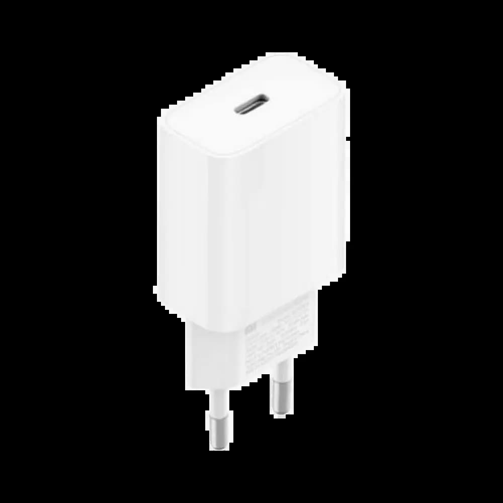 Chargeur secteur USB-C Xiaomi 20W compact et charge rapide - Blanc