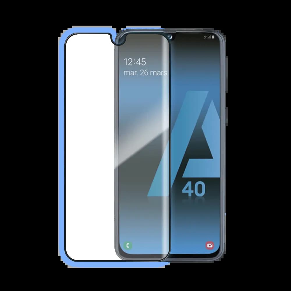 Verre trempé intégral 5D 9H – protection écran Samsung Galaxy A40 – PROTECT Noir