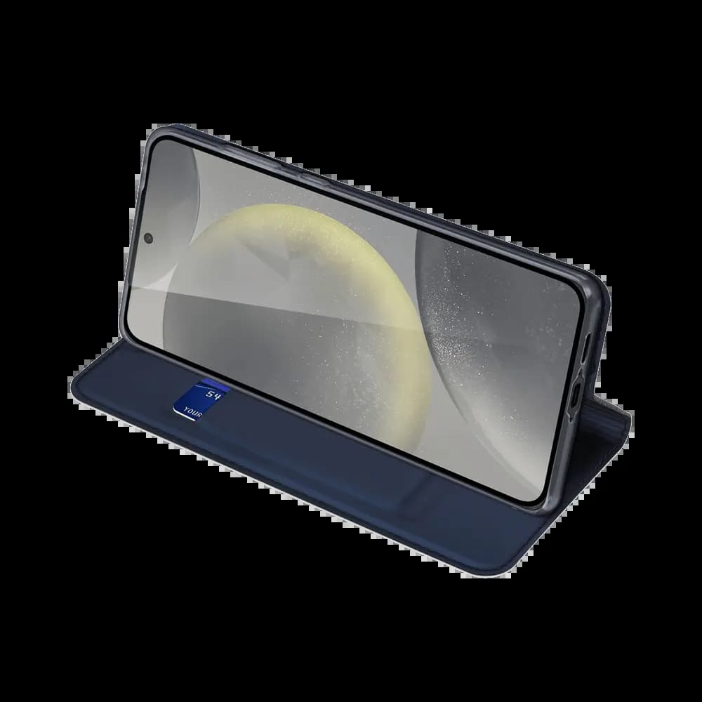 Housse folio Samsung Galaxy S24 FE porte-carte – Dux Ducis Skin Pro Bleu