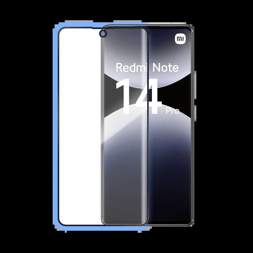 Verre Trempé Intégral PROTECT pour Xiaomi Redmi Note 14 Pro 4G Noir