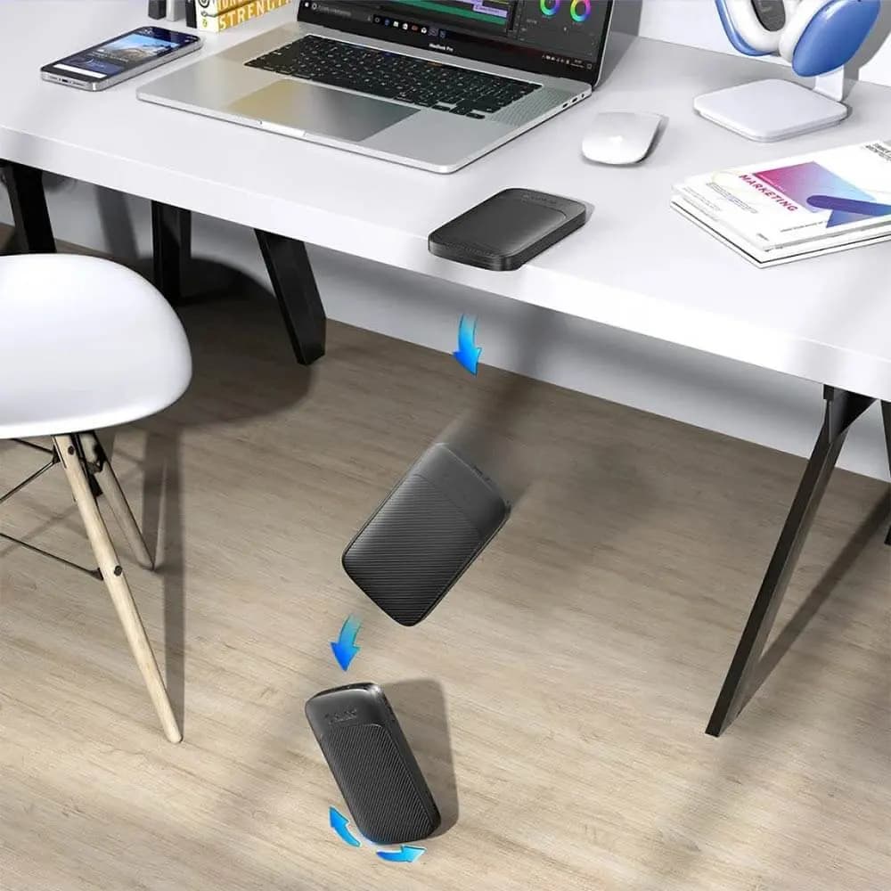 Boitier disque dur externe Orico SSD 2.5" SATA vers USB 3.0 - Noir