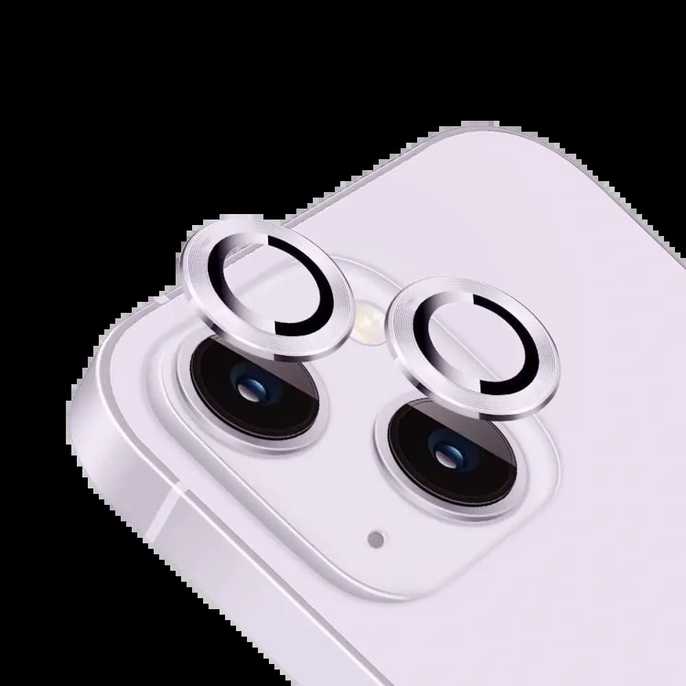 Protection lentille caméra iPhone 14 / 14 Plus - Mauve