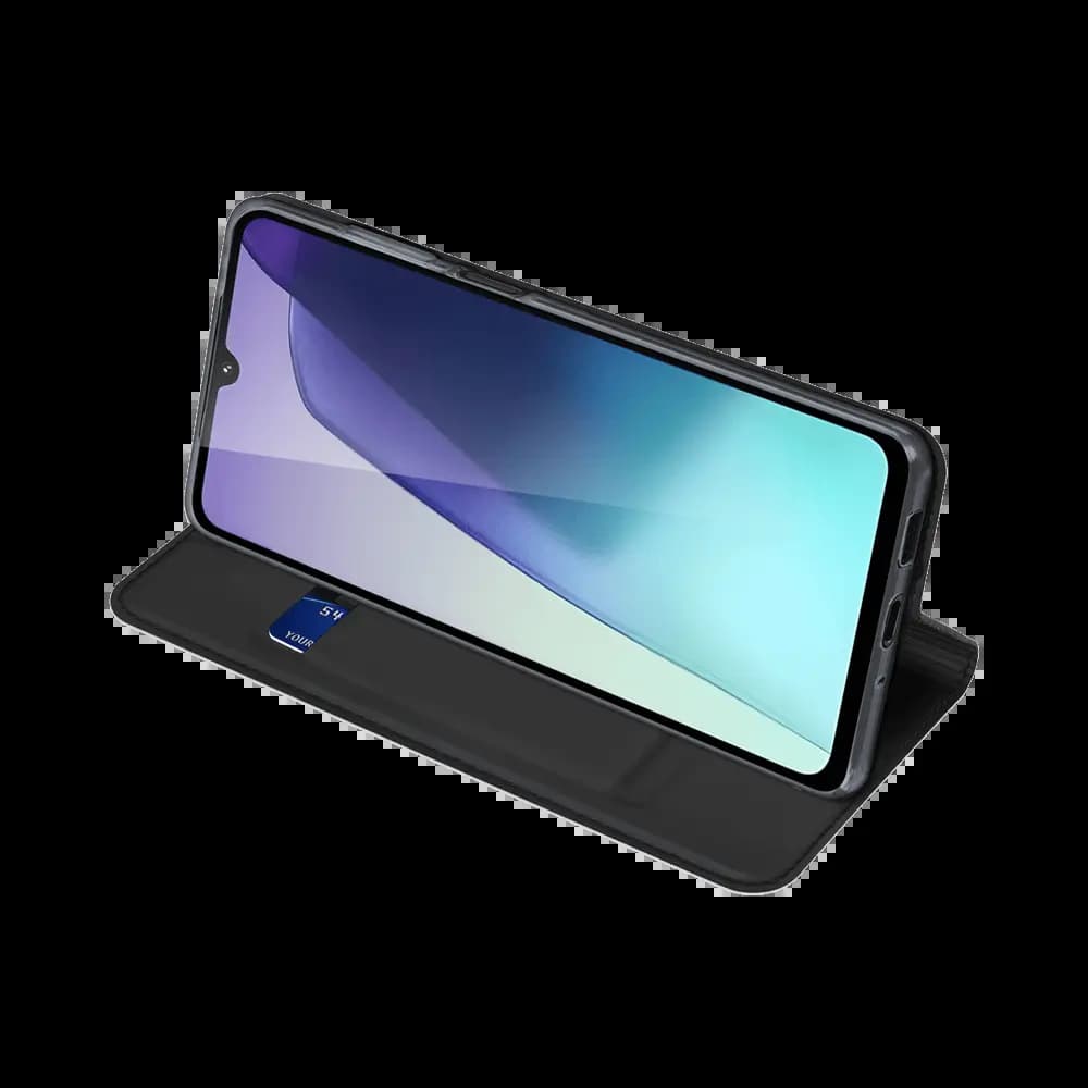 Housse folio Xiaomi Redmi 14C porte-carte – Dux Ducis Skin Pro Noir