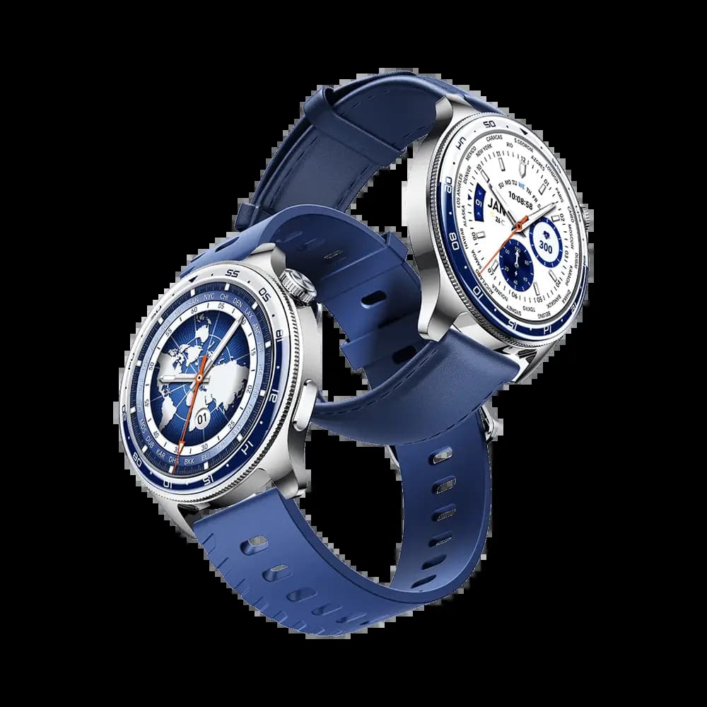 Montre connectée Bluetooth avec appels & suivi santé – JOYROOM JR-FC3 Bleu