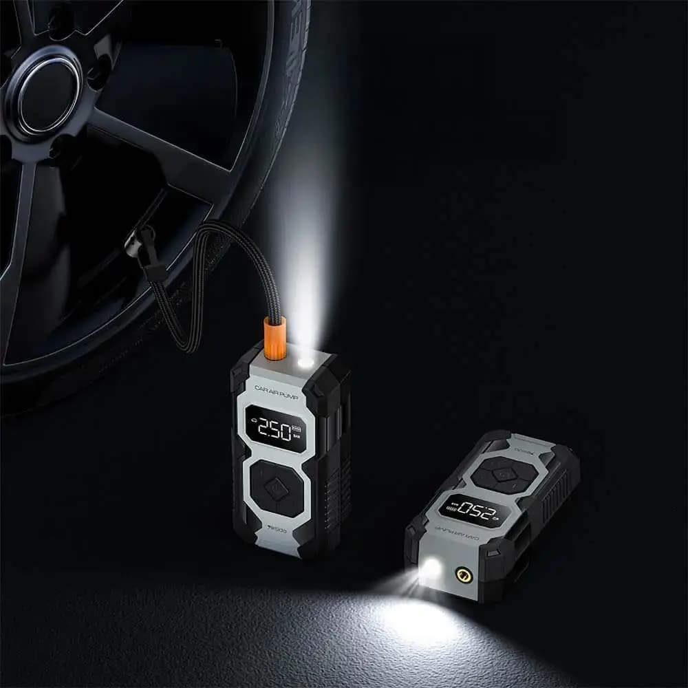 Mini Pompe Électrique Yesido 7800mAh Noir