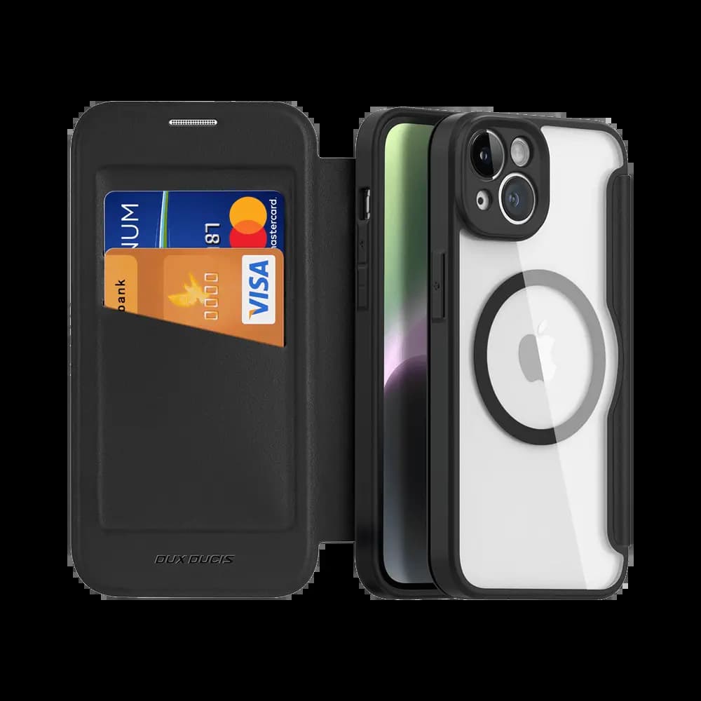 Housse de Protection Skin X Pro Dux Ducis pour Apple iPhone 13/iPhone 14 MagSafe Noir