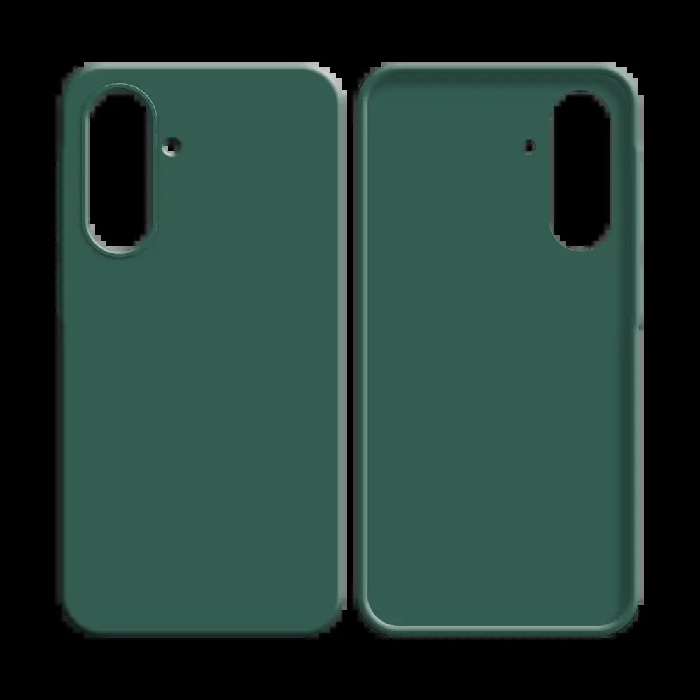 Coque silicone Samsung Galaxy A36 5G / A56 5G - Vert Foncé