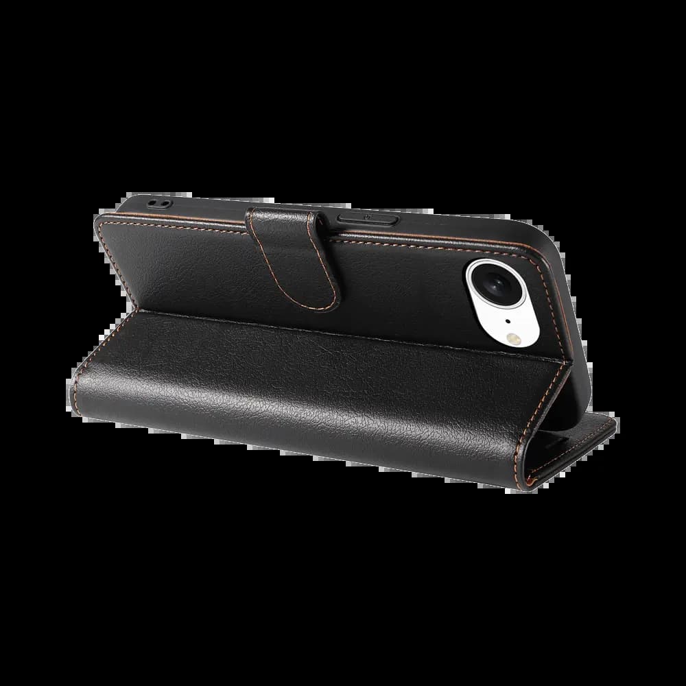 Housse folio anti-RFID iPhone 16e – PROTECT IP011 Noir