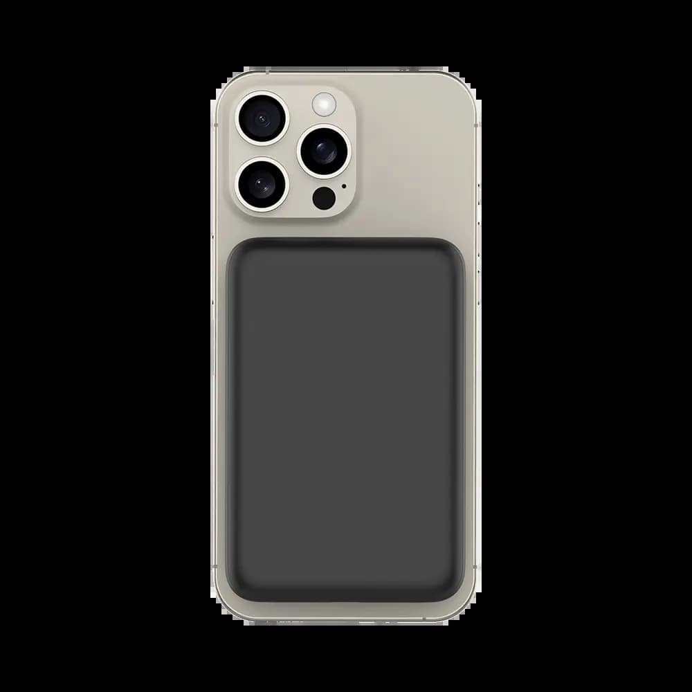 Batterie externe magnétique MagSafe 10000mAh 15W – recharge sans fil – CONNECT Noir