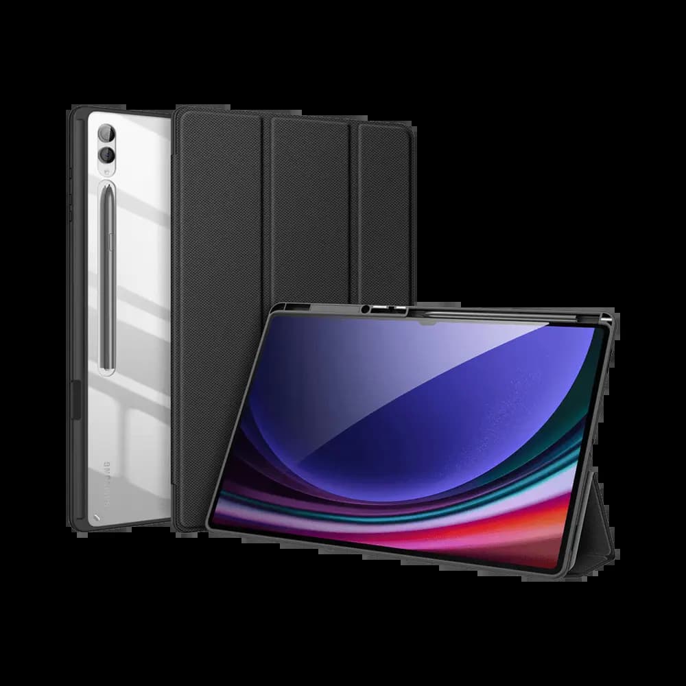 Housse de Protection Dux Ducis pour Samsung Galaxy Tab S9 Ultra Wi-Fi & Galaxy Tab S9 Ultra 5G Noir