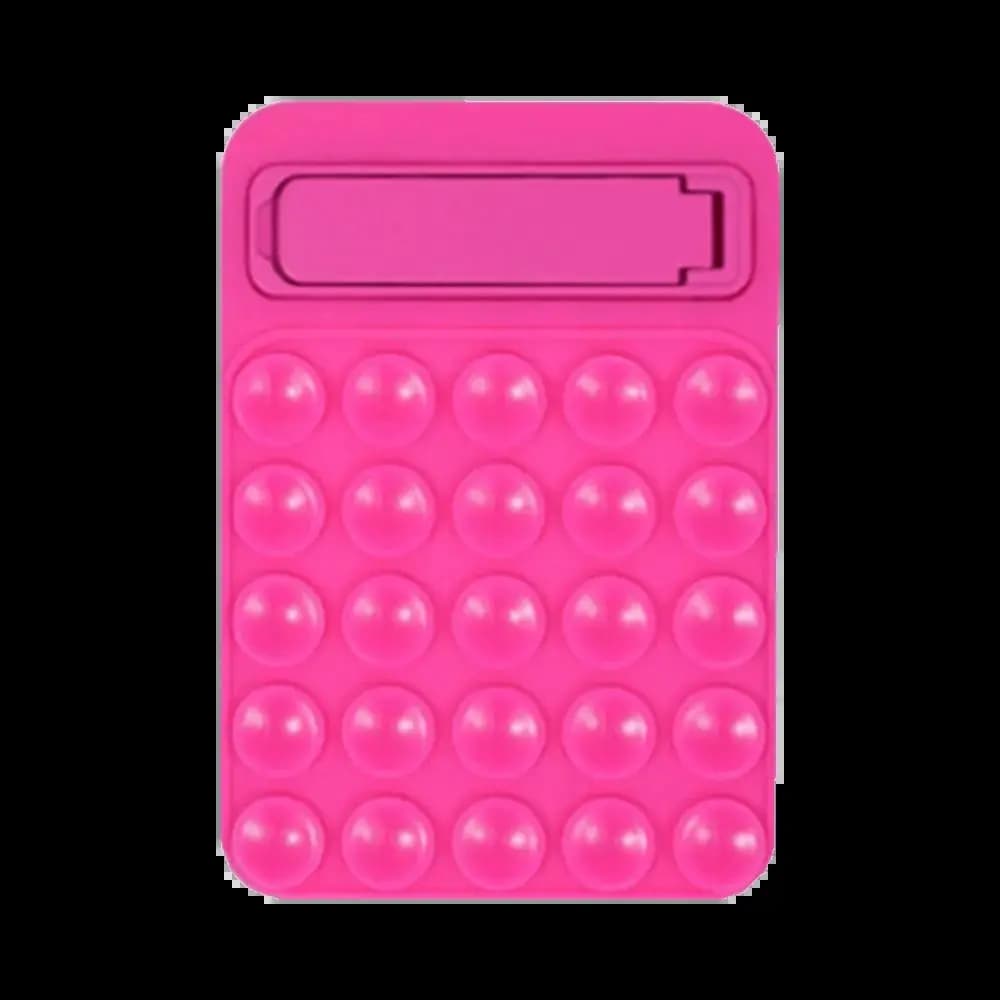 Support Ventouse Silicone avec Pied Intégré Rose