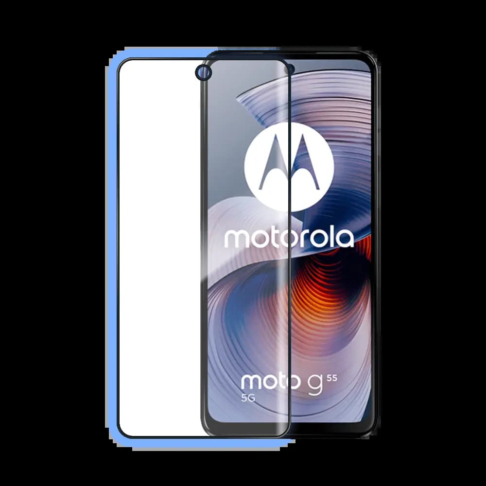 Verre Trempé Intégral PROTECT pour Motorola Moto G55 5G Noir