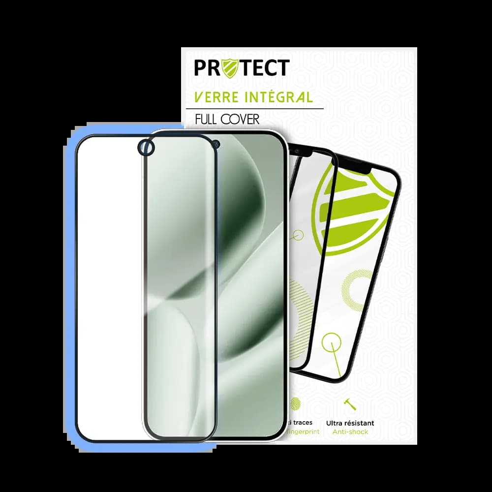 Verre trempé intégral 5D 9H – protection écran Google Pixel 10 Pro XL – PROTECT Noir