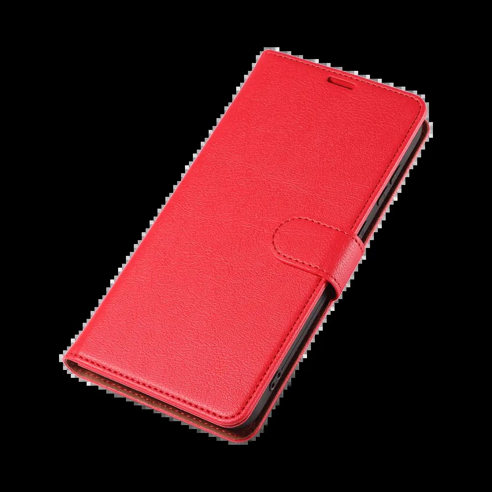 Housse folio anti-RFID Samsung Galaxy S25 FE – PROTECT IP011 Rouge