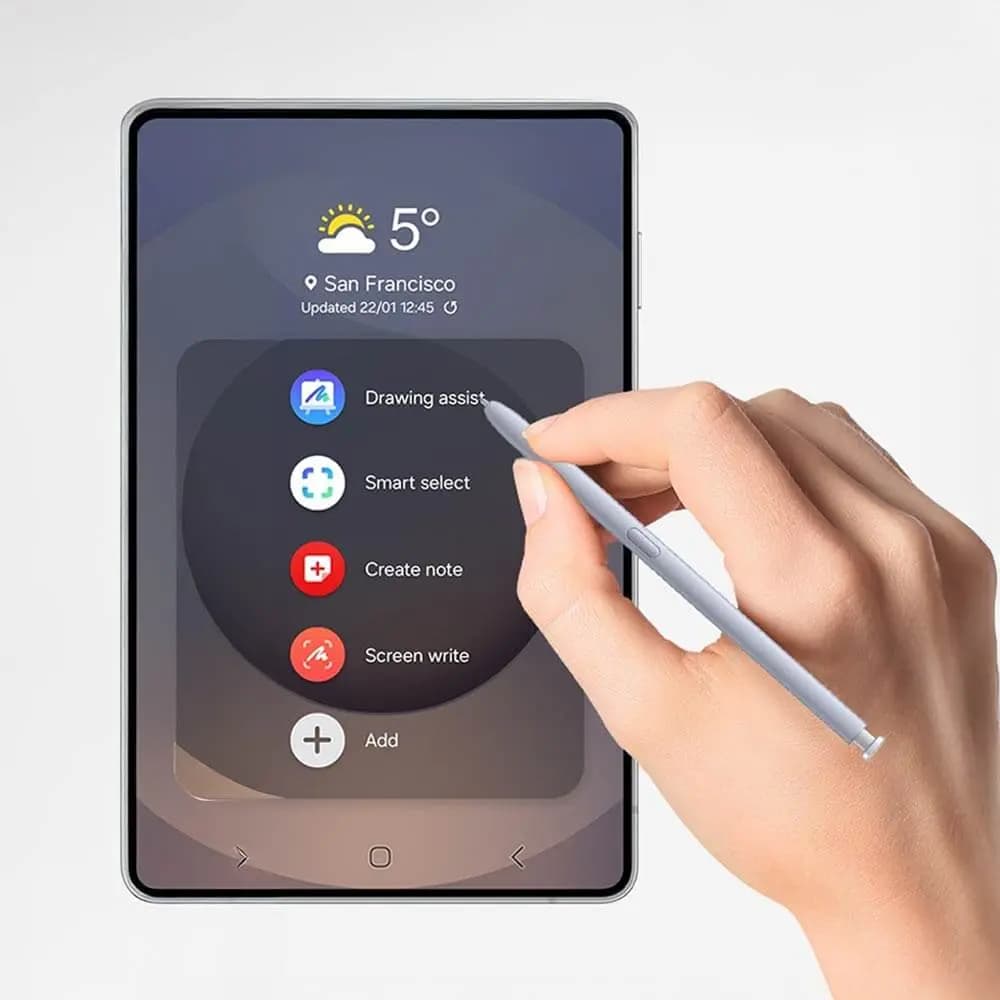 Stylet S Pen original – Samsung Galaxy Tab S10 FE / Galaxy Tab S10 FE+ – Blanc