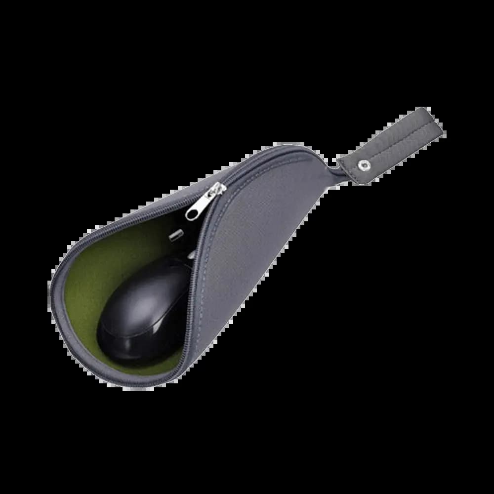 Tapis de Souris 2-en-1 Pochette de Transport - Gris