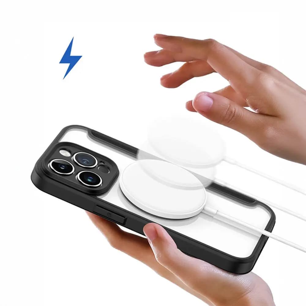 Housse de Protection Skin X Pro Dux Ducis pour Apple iPhone 14 Pro MagSafe Violet Clair