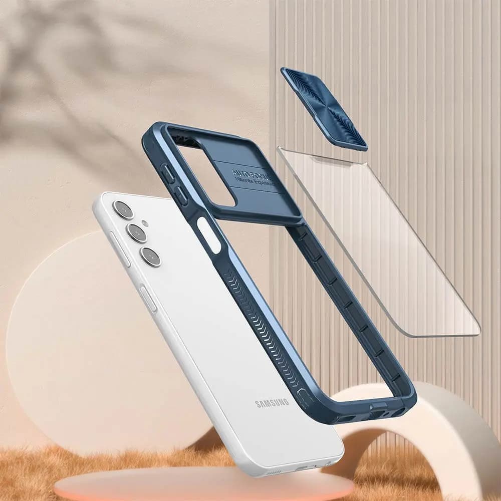 Coque de Protection PROTECT pour Samsung Galaxy A16 Bleu Marine