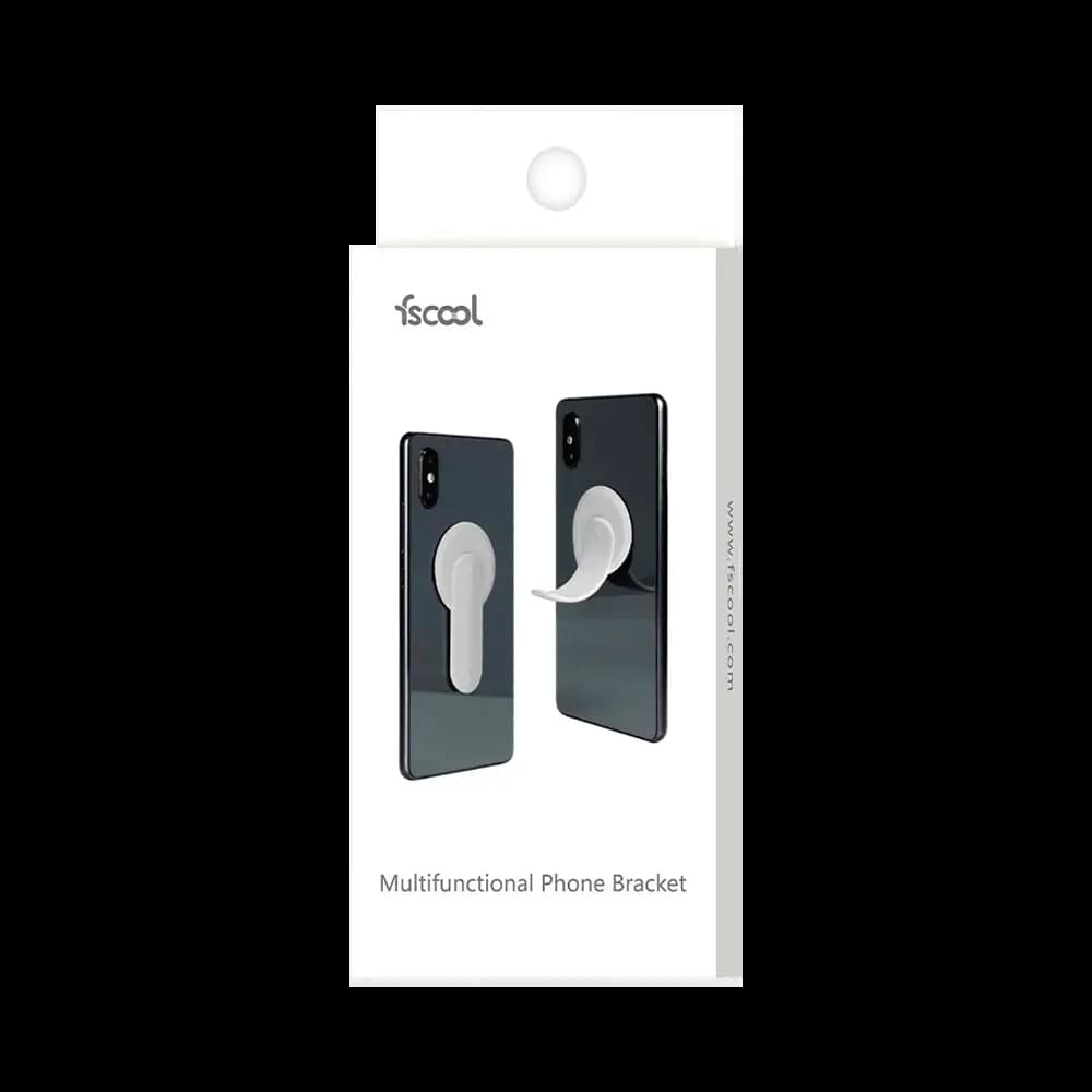 Support smartphone silicone fscool M2 Mini - fixation 3-en-1 bureau, PC et voiture Noir