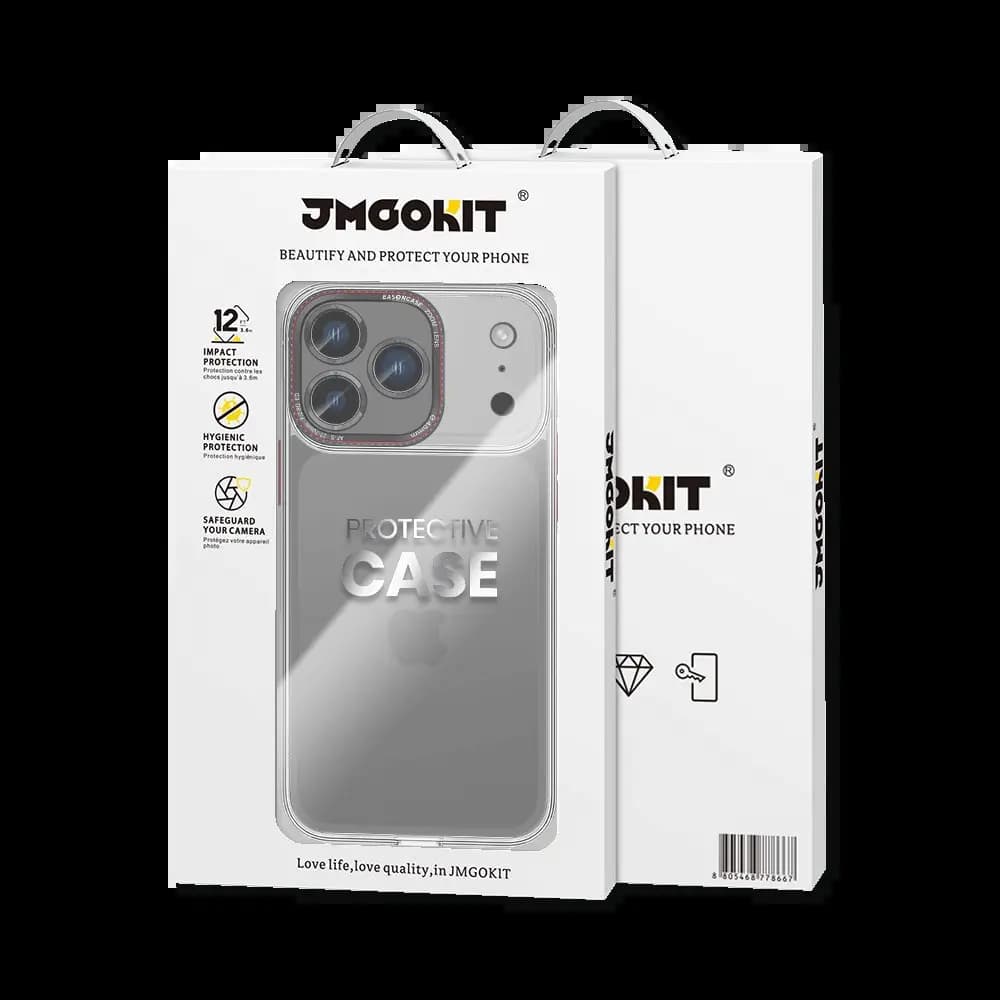 Coque de Protection Canon Lens JMGOKIT pour Apple iPhone 17 Pro Max Transparent