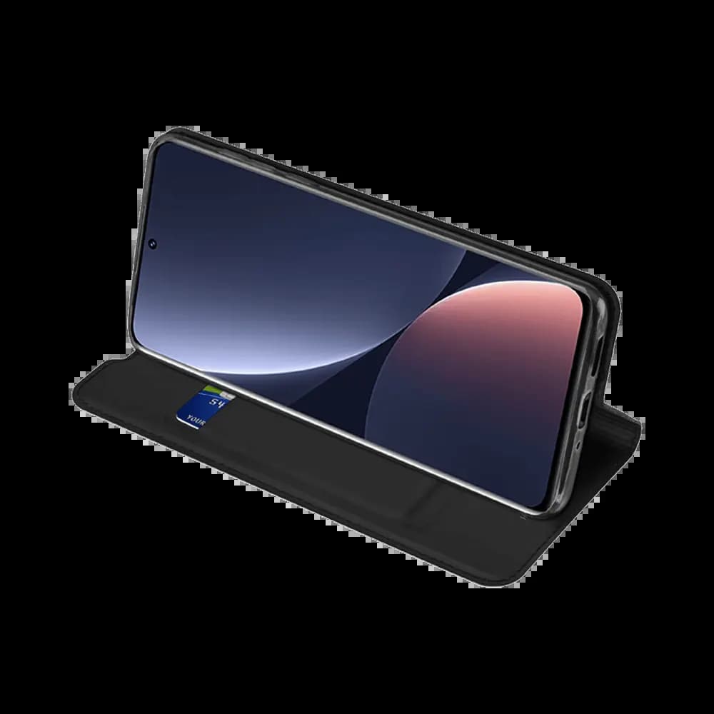 Housse folio Xiaomi 12 Pro porte-carte – Dux Ducis Skin Pro Bleu