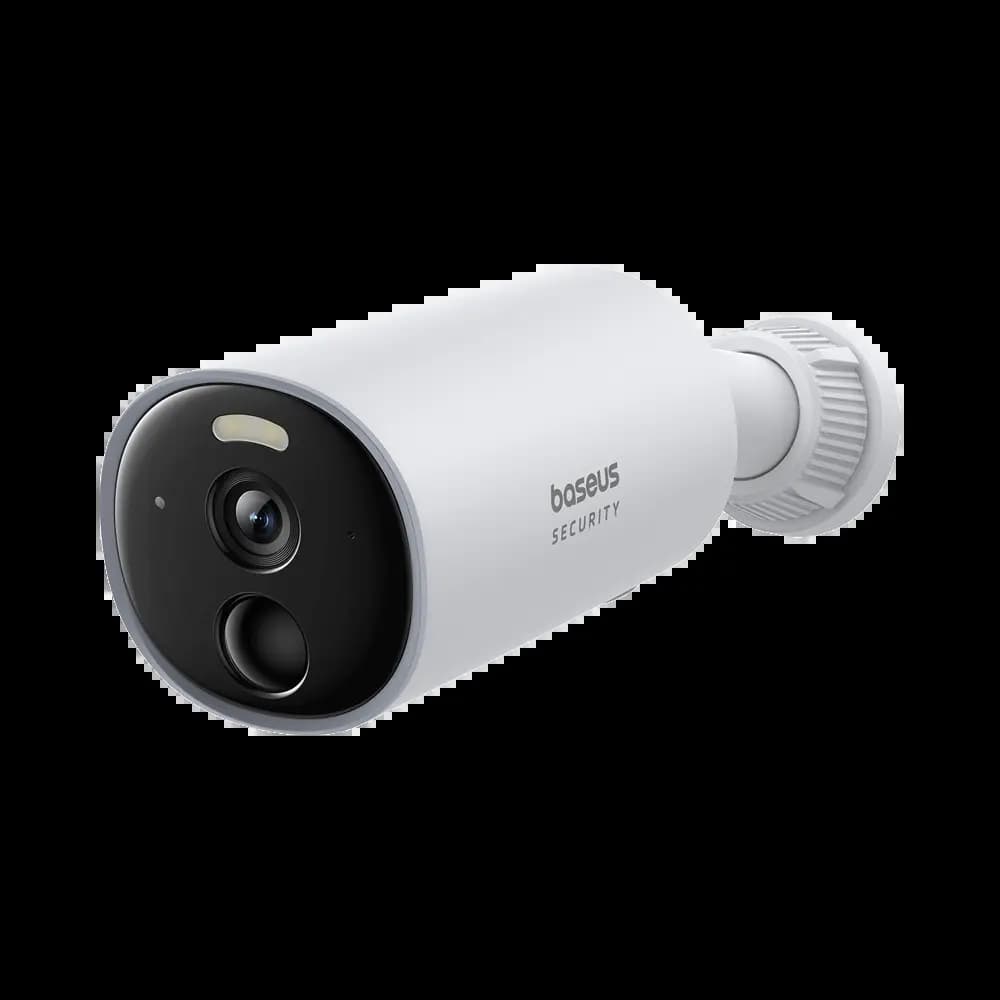 Caméra de Surveillance Sans Fil pour Extérieur Baseus B1 2K 8GB avec Batterie 7800mAh