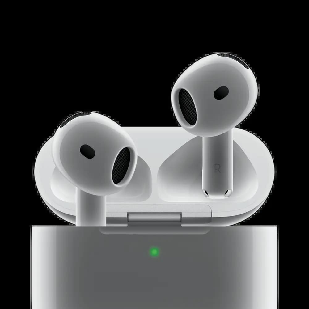 Écouteurs Bluetooth Airpods 4 Apple avec Réduction de Bruit Blanc