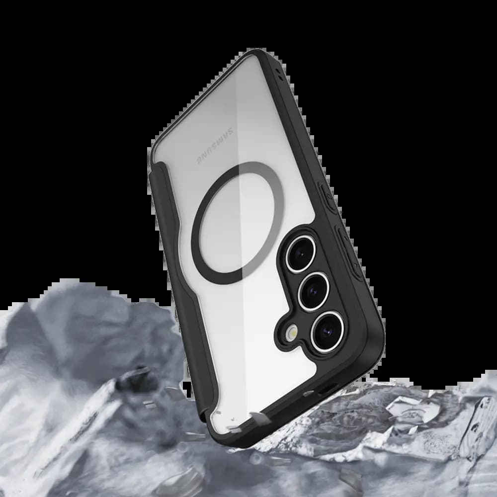 Housse folio MagSafe Samsung Galaxy S24+ 5G – Dux Ducis Skin X Pro Noir