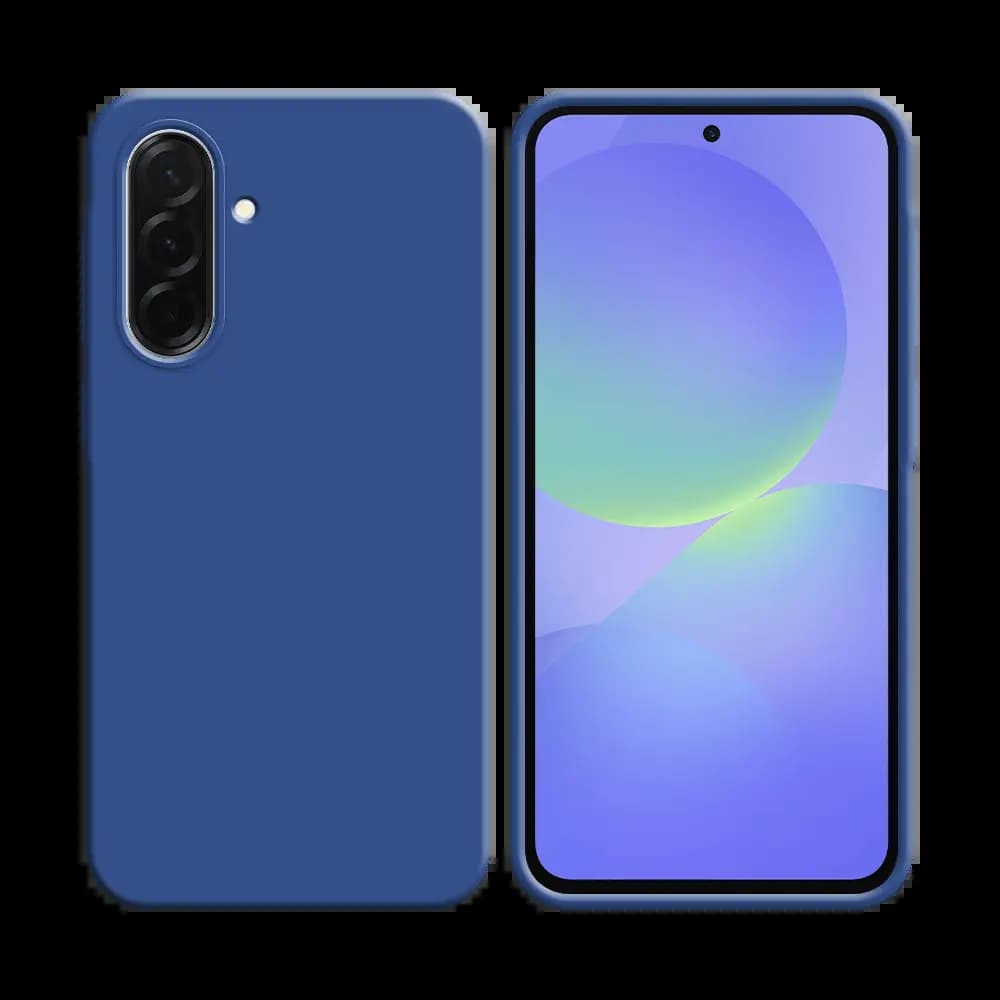 Coque silicone Samsung Galaxy A36 5G / A56 5G - Bleu Marine