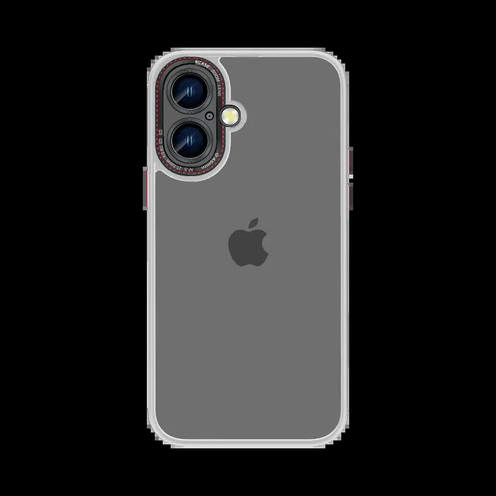 Coque de Protection Canon Lens JMGOKIT pour Apple iPhone 17 Transparent