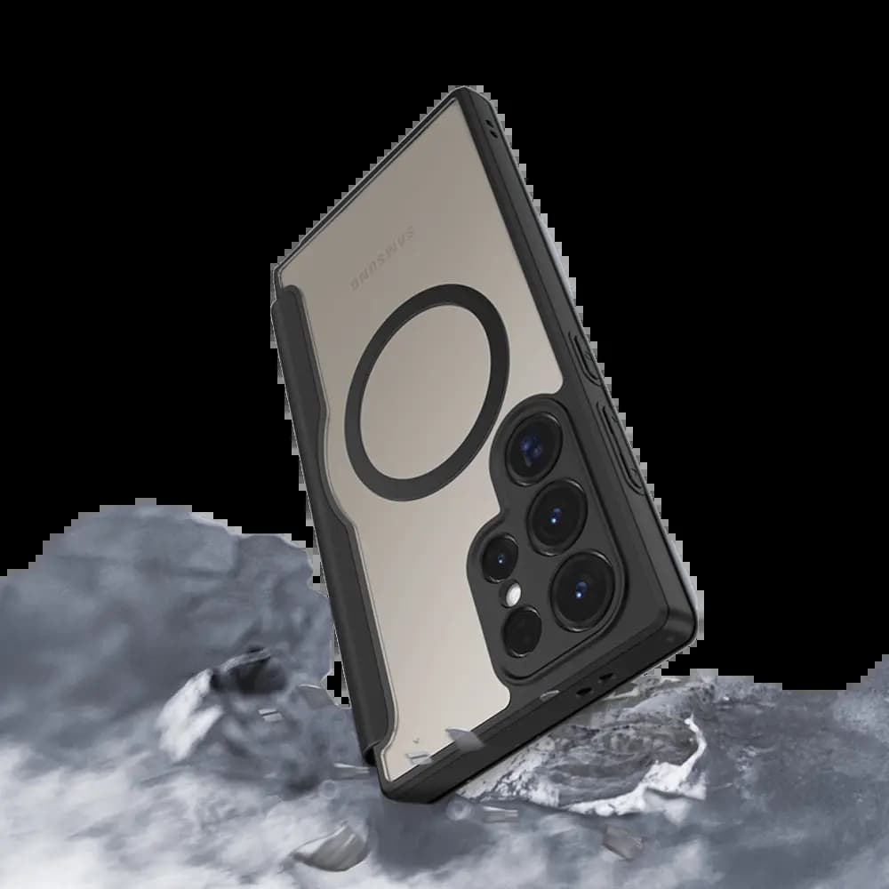 Housse folio MagSafe Samsung Galaxy S24 Ultra – Dux Ducis Skin X Pro Noir