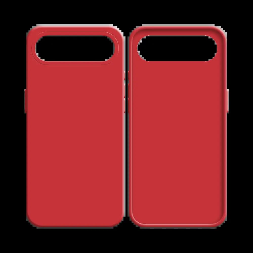 Coque Silicone Compatible pour Apple iPhone Air Rouge