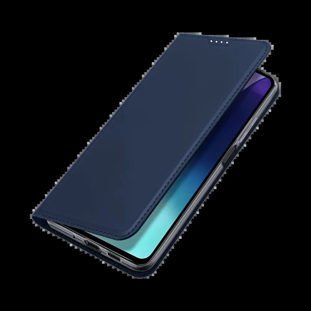 Housse folio Xiaomi Redmi 14C porte-carte – Dux Ducis Skin Pro Bleu